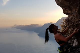 Climbing on the Path of the Gods