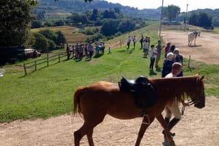 Tuscany Horse Riding and Wine Tasting Private Tour from Rome