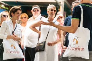 Small-group Street food tour in Bergamo