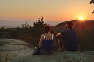 Sunset in the Apennines - Evening Lights and Forest Sounds