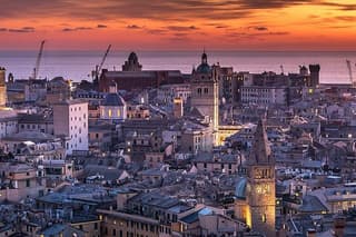 Genova, from Milan, private guided tour, by car.