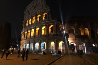 Rome by Night (2hrs) driver guided tour