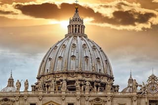 Saint Peter's Basilica in the Vatican with Dome Climb
