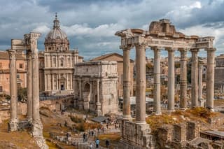 Roman Forum and Palatine Hill with Multimedia Video