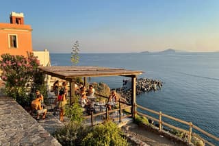 Sciara del Fuoco from the sea with an aperitivo to Ginostra, boat tour