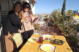 Sicilian dinner in the center of Palermo