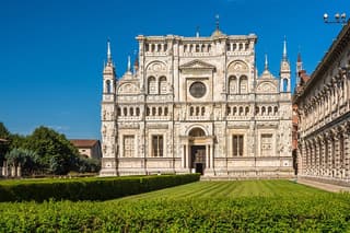 Milan to Certosa di Pavia Monastery & Pavia City by Car