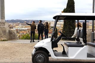 Rome Unforgettable Highlights by Golf Cart Tour