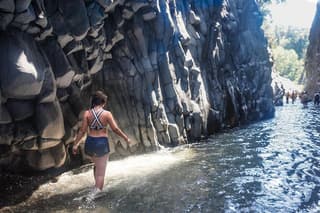 Etna and Alcantara Gorges pick from Catania or Taormina