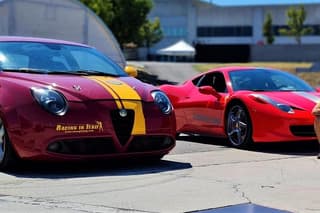 Racing Experience-Test Drive Race and Super Cars on a Race Track near Milan
