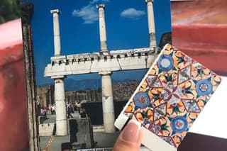 Pompeii Entrance Ticket with Guide Book and Map