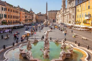 Rome Walking Tour Pantheon Trevi Fountain Navona and Colosseum