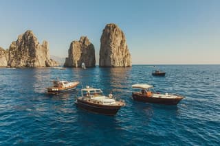 From Sorrento: Capri & Positano Private Boat VIP Tour