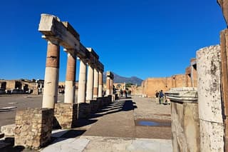 Private Guided Tour of Pompeii with Lunch in Winery