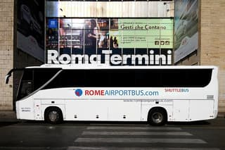 Shuttle Bus between Fiumicino Airport (FCO) and Rome center (Termini)
