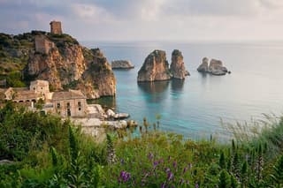 Full Day Private Tour to The Heaven Sea Shore from Palermo