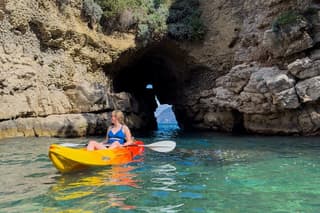 Kayak tour to Bagni Regina Giovanna - Daily and Sunset