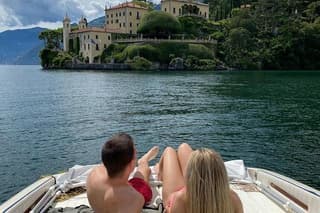 2 Hours Private and Guided Cruise to Lake Como Mostes boat