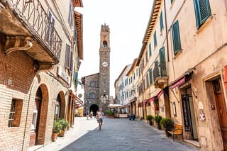 San Gimignano, Chianti and Montalcino Tour through Tuscan wine