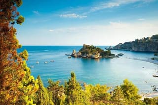 Transparent Kayak Tour Taormina Isola Bella