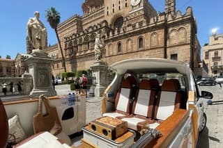 Palermo Historic Center Catacombs and Monreale CruiserCar Tour