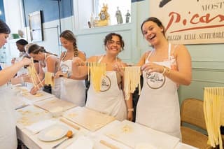 Rome 3 in 1 Cooking Class: Fettuccine, Ravioli & Tiramisu