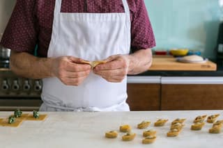 Ravioli Making Class in Palermo and Dessert