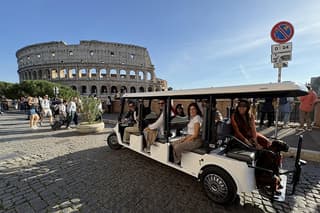 Rome Golf Cart Tour: Private & Small Group Half-Day Experience