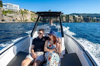 Private Capri & Positano Full Day Tour with a Protagon 25ft