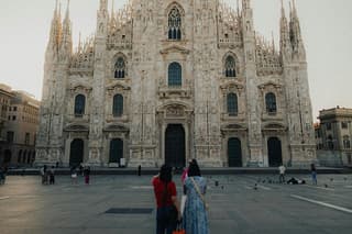 Majestic Milan: Professional Photoshoot at the Iconic Duomo
