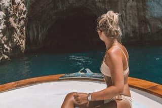 Small Group: Capri Tour with Boat Ride Around The Island