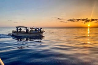 Cinque Terre Sunset Boat Tour Experience with Aperitivo and Swim