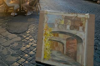 Painting Private Experience Rome