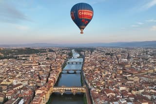 Hot-Air Balloon Flight over Florence