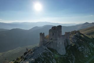 E-Bike emotions at the Castle of Rocca Calascio