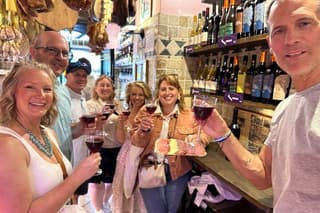 Trevi Fountain, Pantheon, and Campo Dei Fiori Market Food and Wine Tour