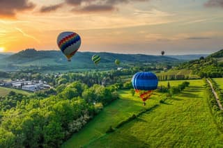 Hot Air Balloon Ride over Chianti Hills