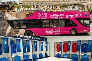 Express Tour Olympic Stadium plus Daily Open Bus in Rome