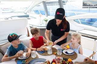 Azimut 62s Yacht Early Morning Capri Transfer & Italian Breakfast