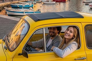 Private tour in Fiat 500 and 600 of Campi Flegrei