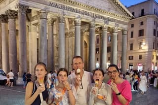 Rome Family Golf Cart Tour with Gelato
