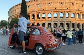 La Dolce Vita Fiat 500 Tour in Rome