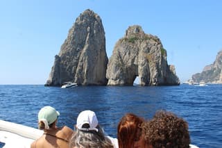 Exclusive Boat Tour from Capri with Swim Stop and Aperitif