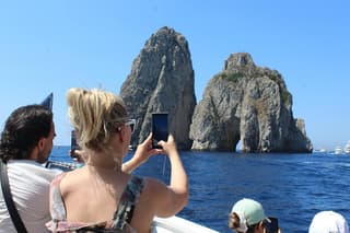 Capri Voucher from Naples: Hydrofoil and Boat Tour Included