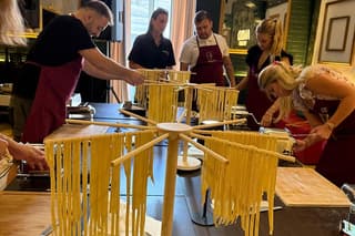 Naples Certified Pasta & Tiramisu Class Drink and Appetizer