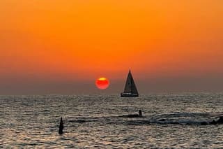Private excursion to Ischia Island at sunset by boat Romar 5.7m
