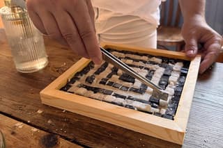 Exclusive Private Mosaic Art Experience with marble tiles