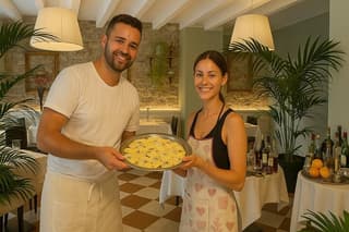 Verona in Arena : Pasta and Tiramisu Cooking Course with Wine
