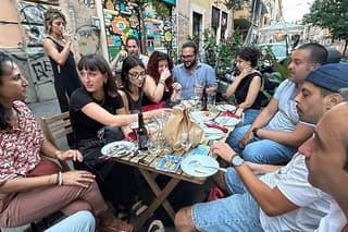 Explore Pigneto Photo Walk and Aperitif Experience
