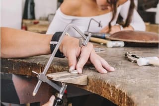 Create a Handmade Silver Ring in Venice Goldsmith Workshop